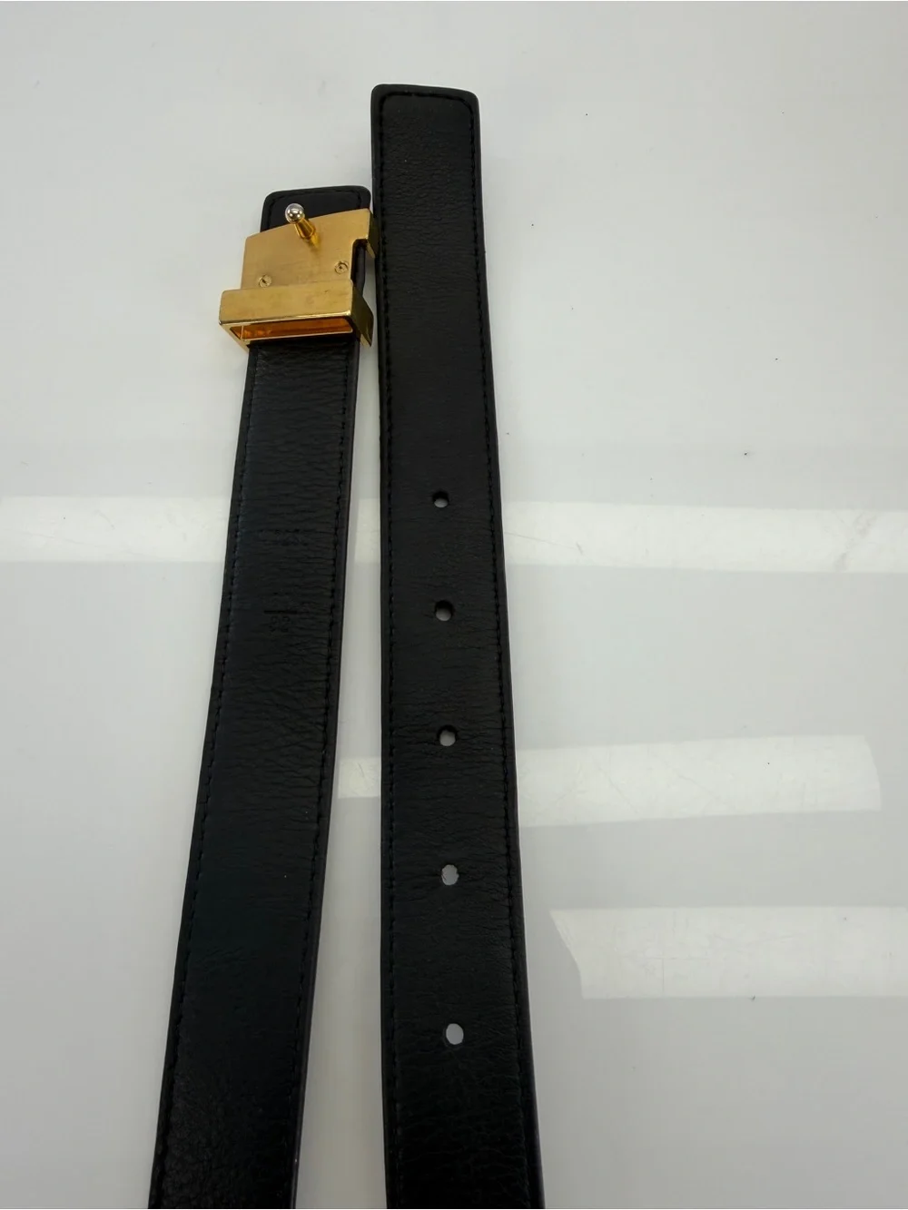 Louis Vuitton Monogram Giant 30mm LV Iconic Reversible 80 32 Belt